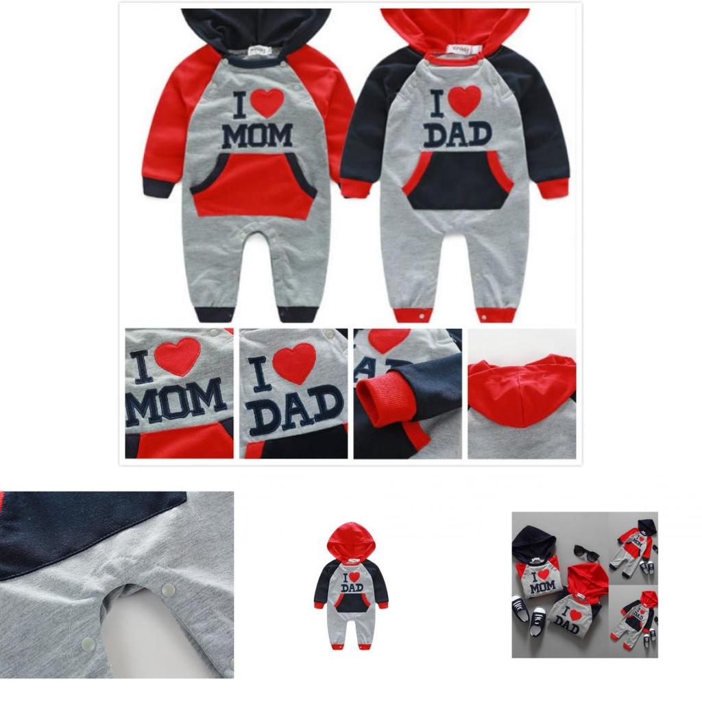 Premium Quality Newborn Tracksuit Baby Boy Girl Cotton Bodysuit Jumpsuit Clothes Set