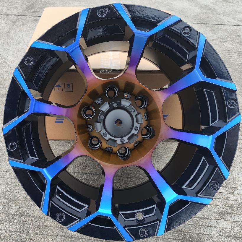 Hot Selling Custom 15 Inch Cast Wheels Pcd 6-139.7mm 5-114.3 Mm 5-139.7mm ET-44 Passenger Car Wheels Multi Spoke New Product