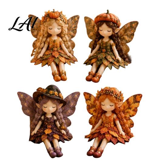Pre-cut Fabric Kit DIY Fairy Patchwork for Beginners Flower Fairies Craft Set