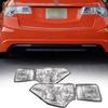 Crystal Clear Lens Brake Tail Lights Turn Signal Cover For TSX CU2/CW2 09-14