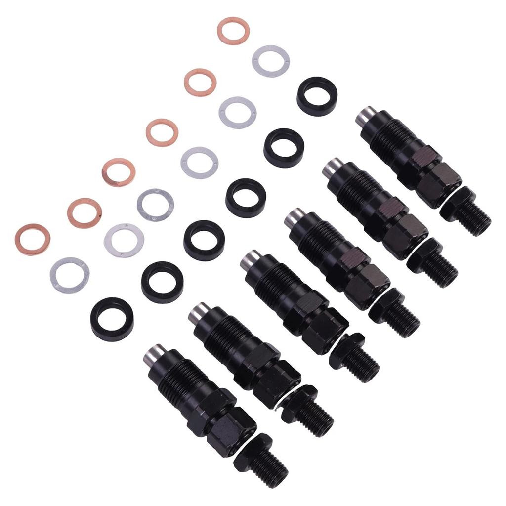 6 ks vstřikovače paliva pro Toyota 3L Hilux Hiace motor 2.8L 23600-59105