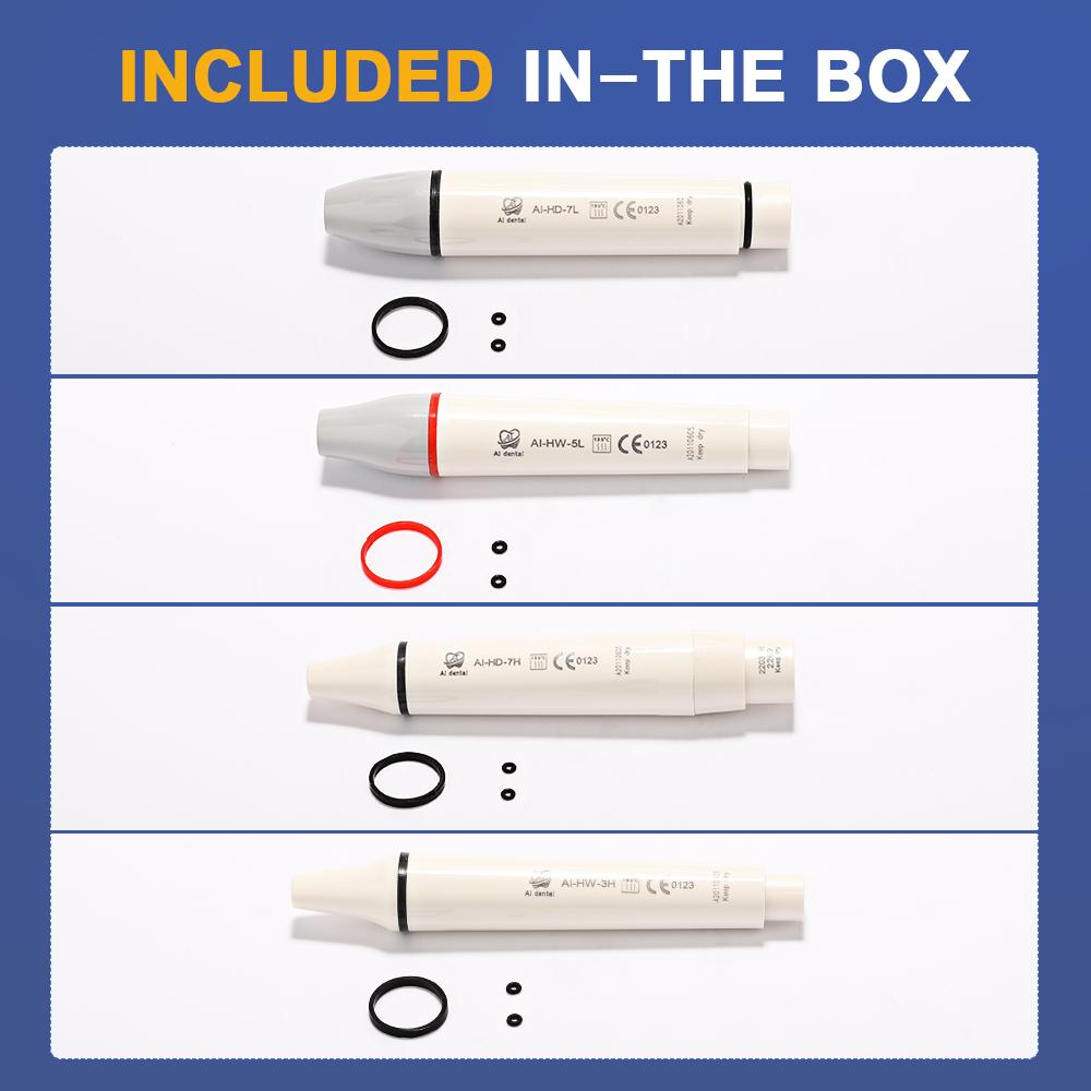 Ultrasonic Piezo Scaler Tips Teeth Cleaning Instrument Led HD-7L HD-7H For Satelec/Dte HW-5L HW-3H For EMS/Woodpecker Air Scaler