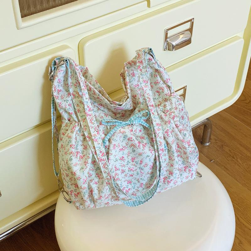 

Милая цветочная свежая и универсальная летняя новая сумка-тоут женский многоцелевой рюкзак практичная вместительная сумка-мессенджер