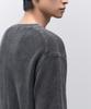 Musinsa Standard Pigment Crew Neck Knit [Charcoal Gray]