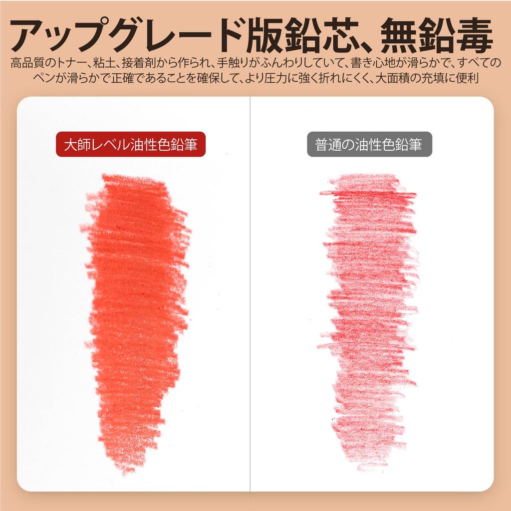 Marco Colored Soft Sketching Pencil Over 100 Includes Perfect for Adult Coloring 10 Layers of Layerable Iron 3300 240 Colors 240-Color Oil-Based
