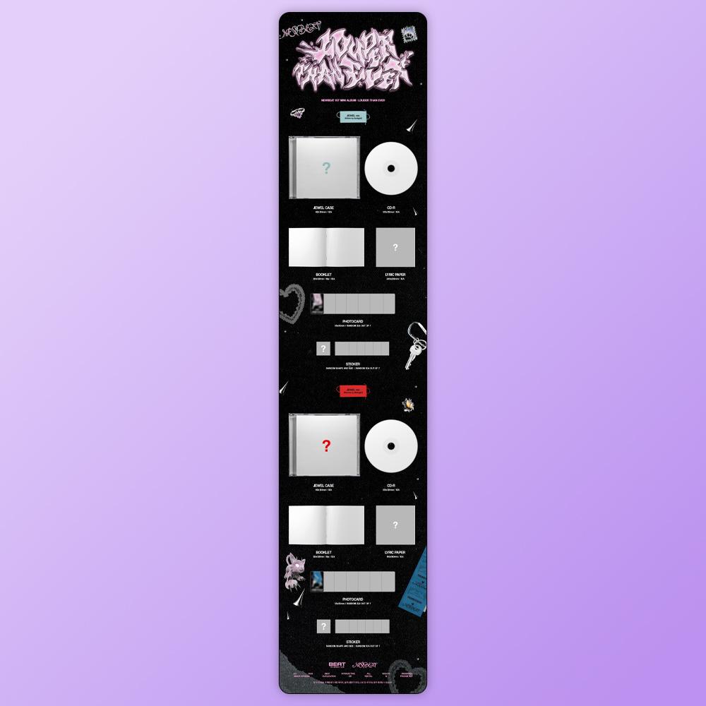 PRE-ORDER NEWBEAT - 1st Mini Album LOUDER THAN EVER (Jewel Ver.) (Random)