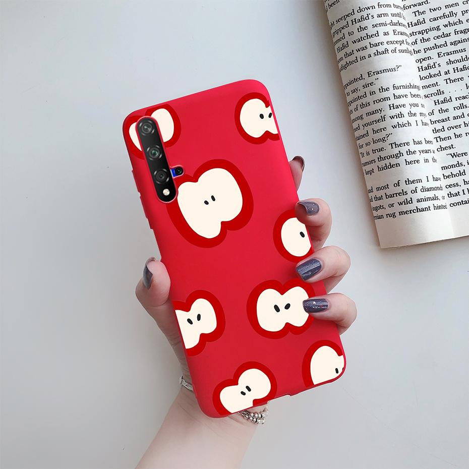 For Honor 20 Case For Honor 20 Pro YAL-AL10 Cover Cute Cat Cartoon Painted Phone Case For Honor20 20Pro YAL-L21 Soft Bumper Capa