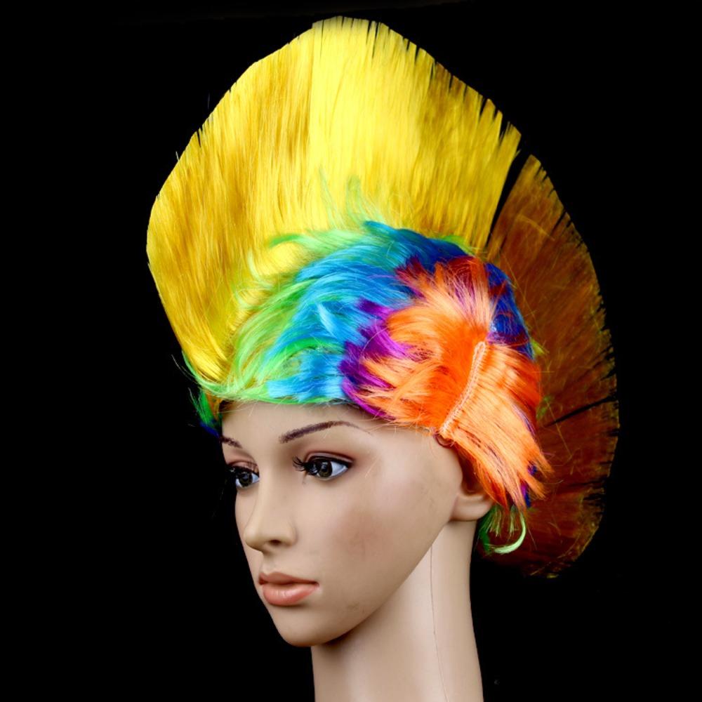 

Luminous LED Light Comb Hair LED Light Punk Wig New Masquerade Dress Up Wig Party