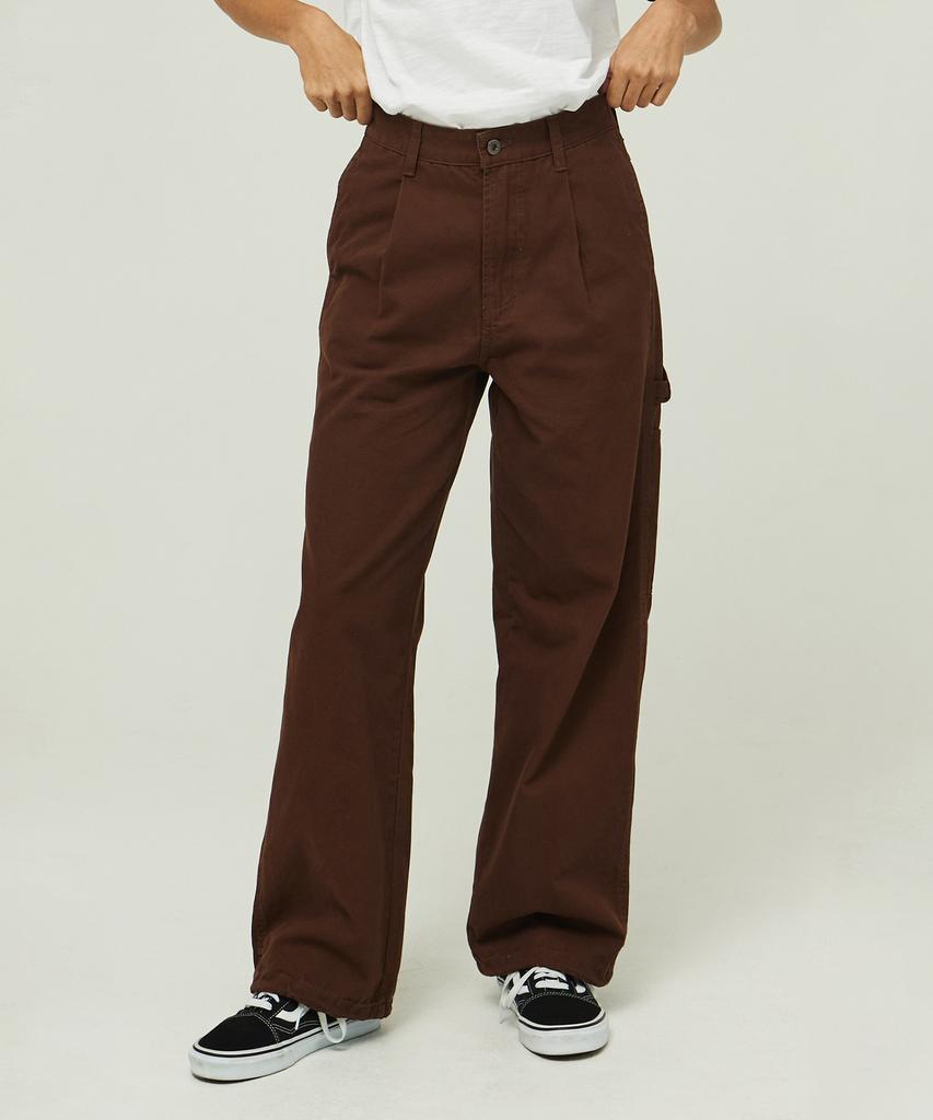 MAGOODGAN Farburn 4404 Cotton Carpenter Brown Pants