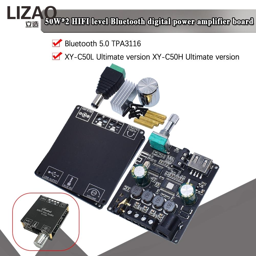 LIZAO ZK-111L Updated Bluetooth 1.1 Amp Board 11W×1 Dual Channel Digital Stereo Audio Amplifier