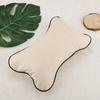 1Pc Soft Auto Car St Hdrest Pillow Brthable Hd Neck Support Cushion Pad(Beige)