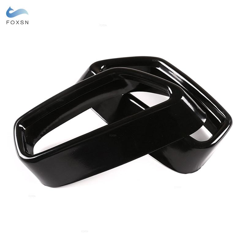 For BMW 5 6 Series GT G30 G38 G32 2018 -  Stainless Steel 2pcs Car Tail Muffler Exhaust Pipe Output Cover Protective Trim