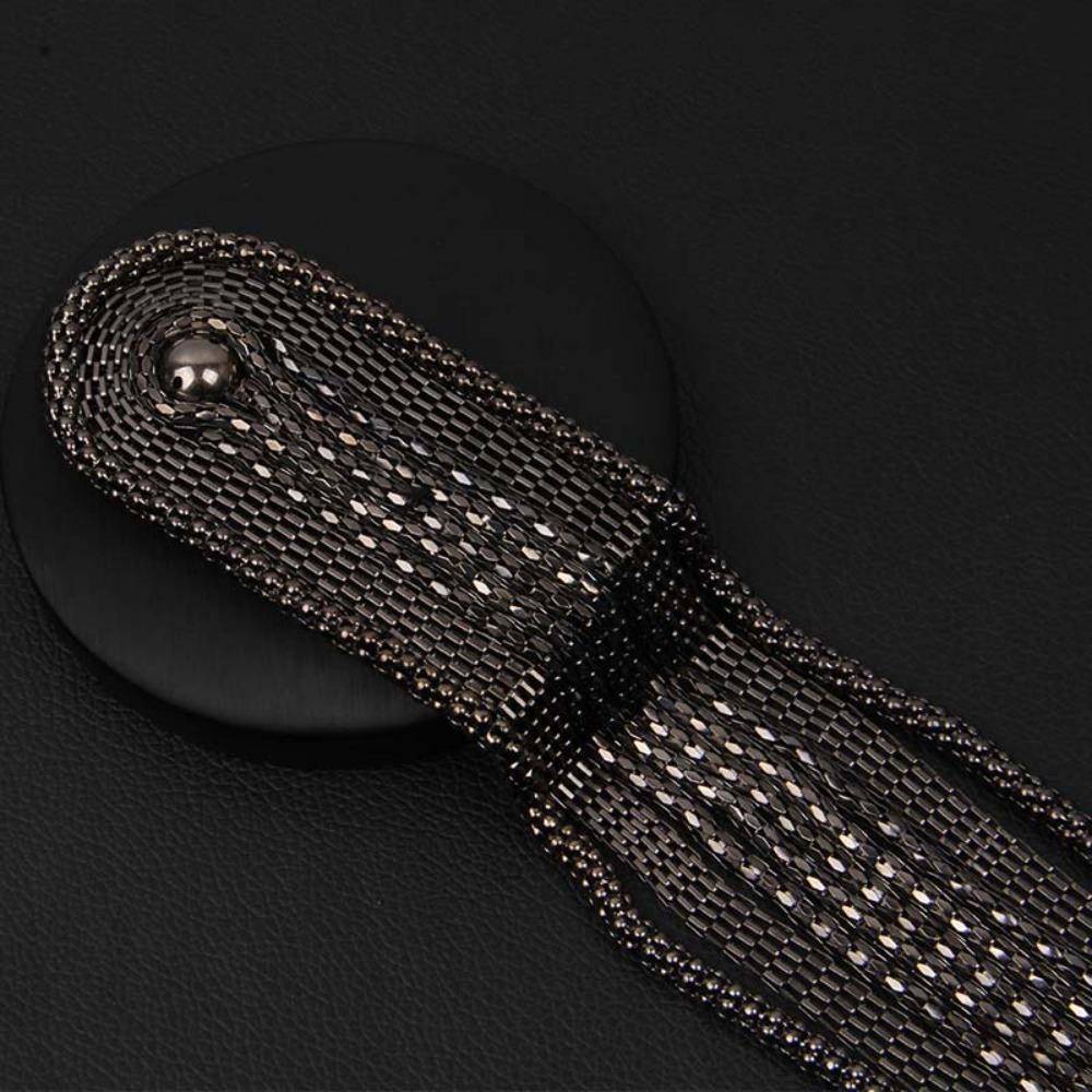 Brooch Chain Shoulder Board Electroplating Shoulder Flash Tassel Epaulets Knight's uniform