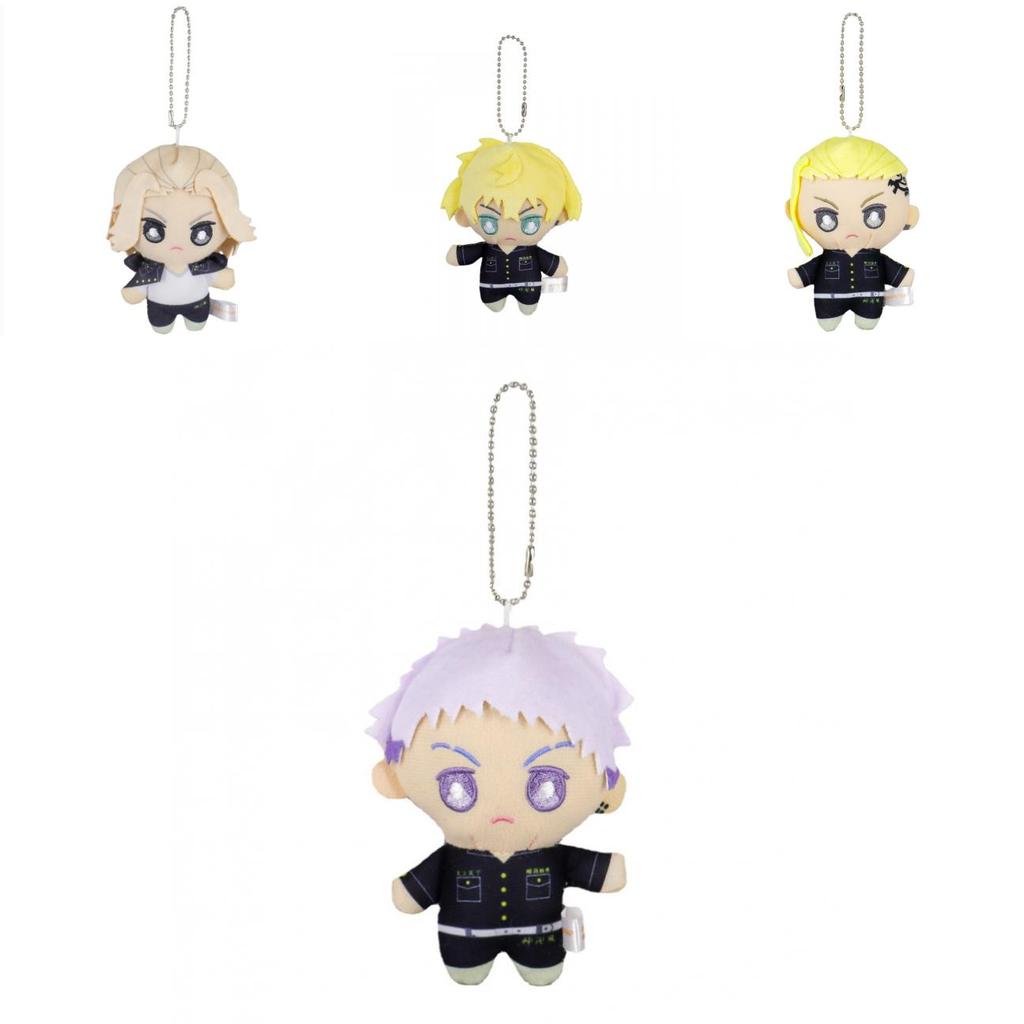 Adorable Tokyo Revengers Plush Keychain Dolls Filled With Soft Pp Cotton