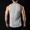 Gym Mens Muscle Casual Tank Top Fashion Fitness Vest Sleeveless Sporting Shirt Running Workout Clothing Bodybuilding Singlets