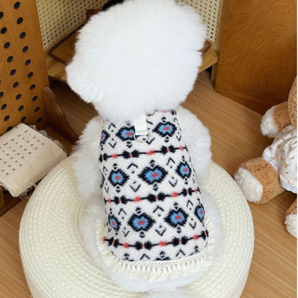 Warm Material Pet Sweater Cute Design Pet Clothes New Puppy Vest  Winter Season