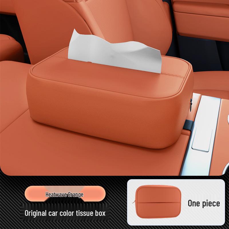 Dark Blue S05 Hanging Car Tissue Box - New Model