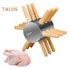 Chicken Plucker Poultry Plucking Machine Stainless Steel Feather Plucker with Rubber Fingers Easy Safe Poultry Defeathering Tool