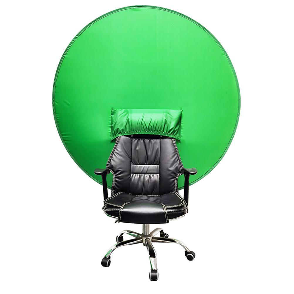 Backrest Green Screen Polyester Green Screen Backdrops Photography Background Foldable Green Panel Background