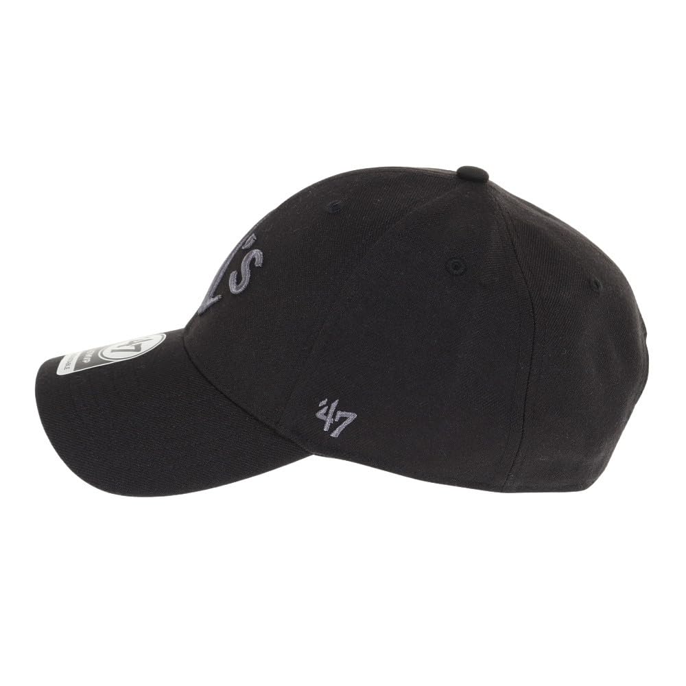 Forty Seven Athletics 47 MVP Cap (47) B-MVP18WBV-BKJ (Black/FF/Men's, Lady's)
