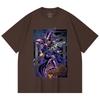 230 Gsm 100% Cotton Yu-Gi-Oh V5 Mago Oscuro Print Unisex Heavy Cotton T Shirt
