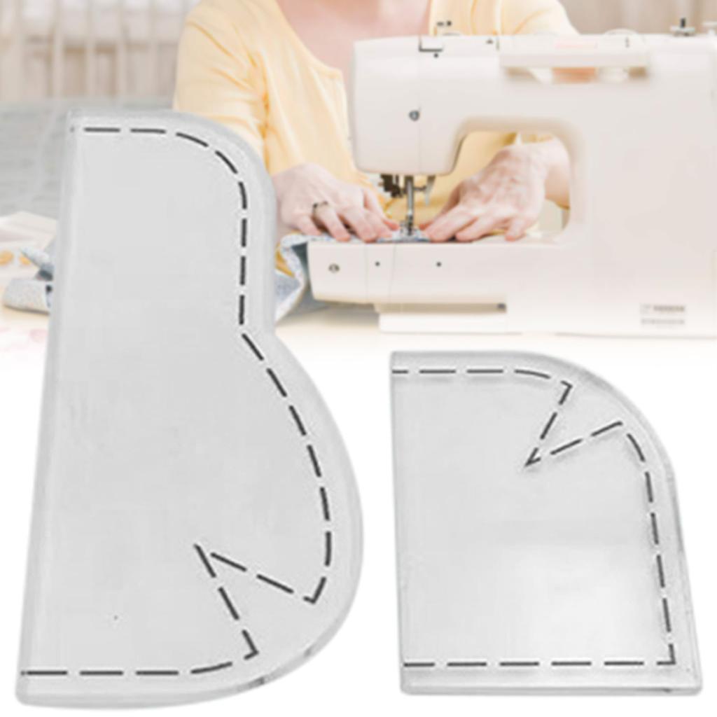 Cute Pouch Without Zipper Templates Set Acrylic Cutting Templates For Quilting For Sewing