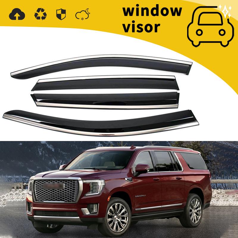 GMC Yukon Rain Guards & Window Visors - Fits 2015-2021 Models