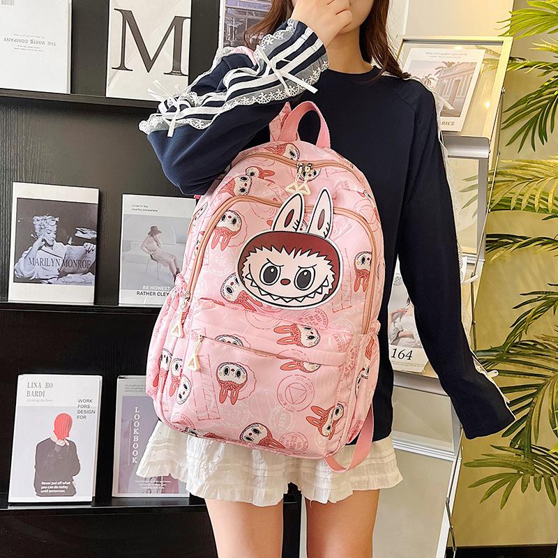 New Cartoon Bag, Children's Schoolbag, Primary School Student Large-capacity Anti-splashing Backpack, Junior High School Student Girl Cute Bag