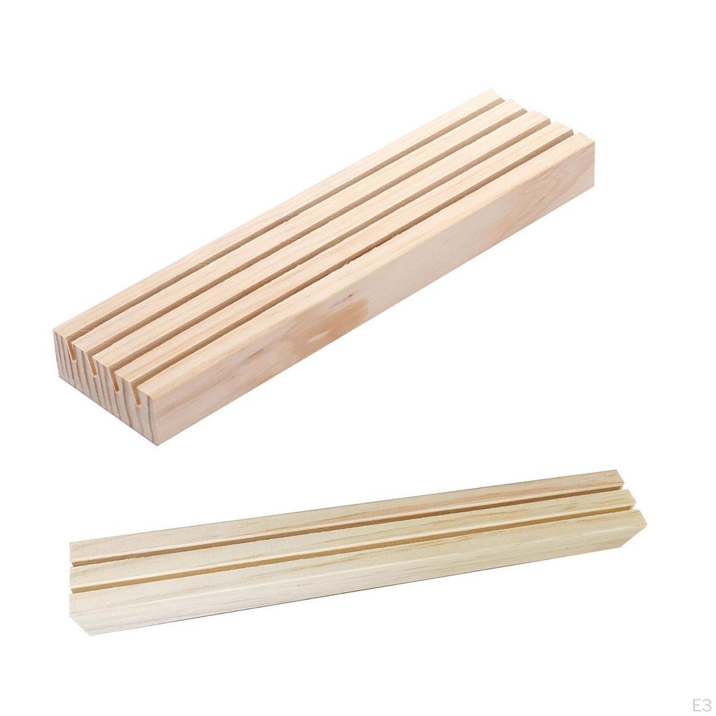 Stud Earrings Organizer Solid Wood Jewelry Stand Modern Lightweight Creative Rings Holder