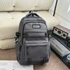 Schoolbag Japanese simple large-capacity schoolbag for male and female junior high school students High school students Durable backpack 