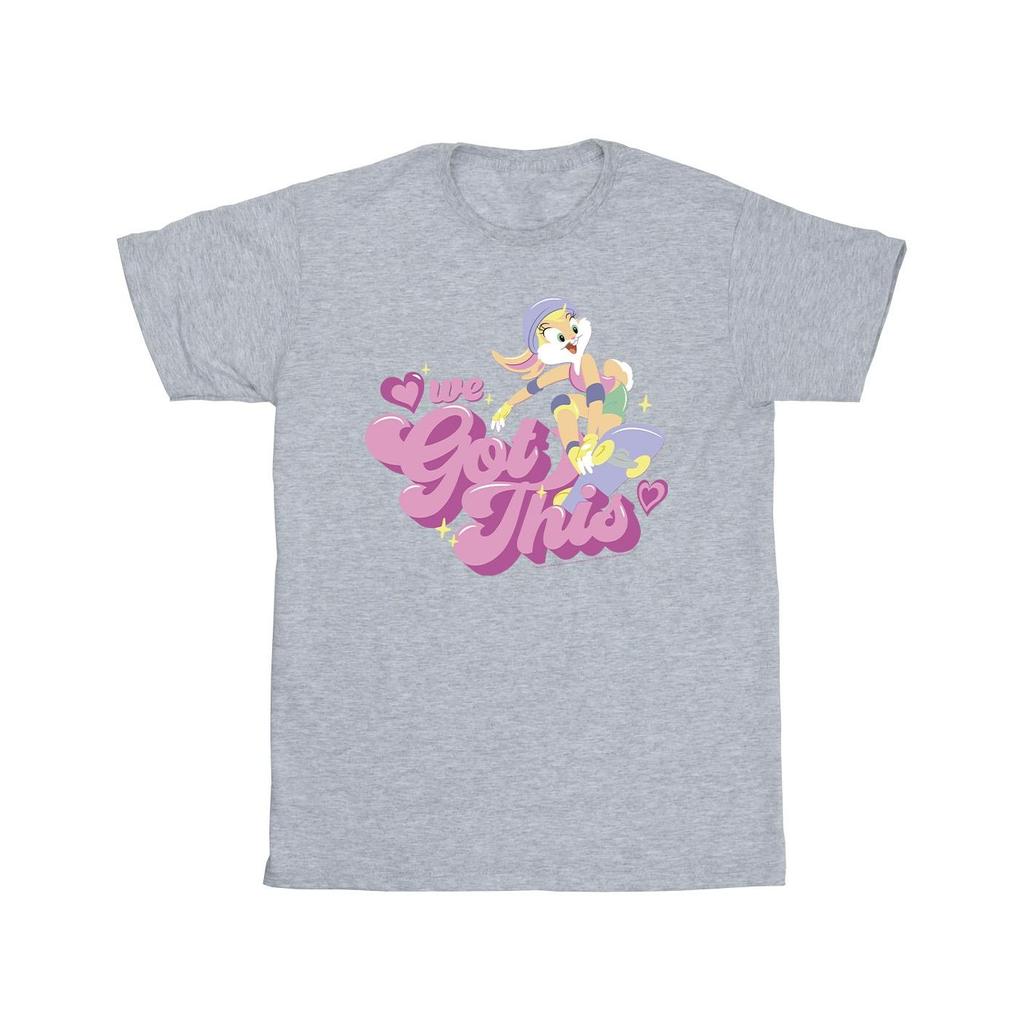 Looney Tunes Mädchen Lola We Got This Skate Baumwoll-T-Shirt