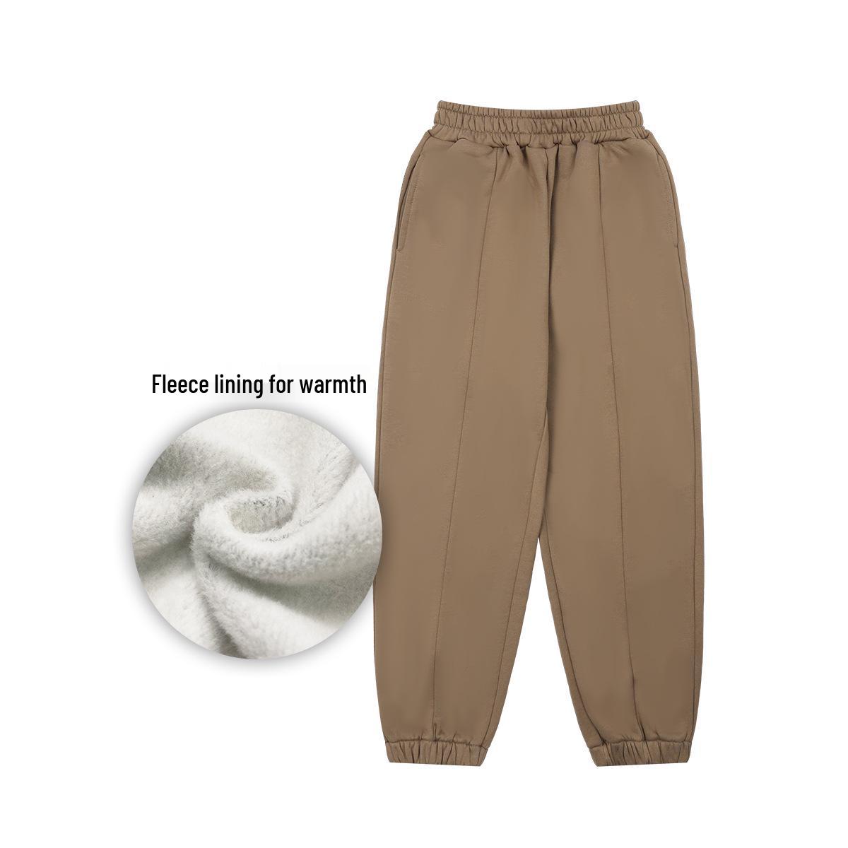 

DK Kids Winter Sports Pants - Warm, Velvet-Lined, Solid Colors for Boys & Girls, Ages 6-12 140 cm