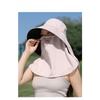 Summer Breathable Ponytail Hat – Solid Face Mask Cap – Lightweight & Sun Protection – Perfect for Outdoor Gardening Travel