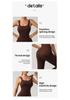 Seamless Elastic Yoga Jumpsuit Set for Women