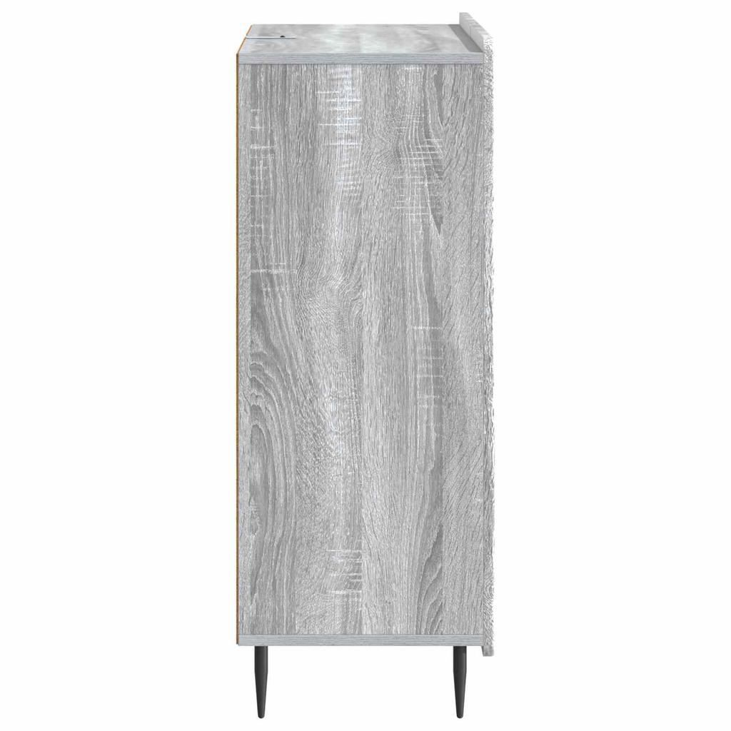Sideboard Grey Sonoma 66 x 34.5 x 91.5 cm Particleboard
