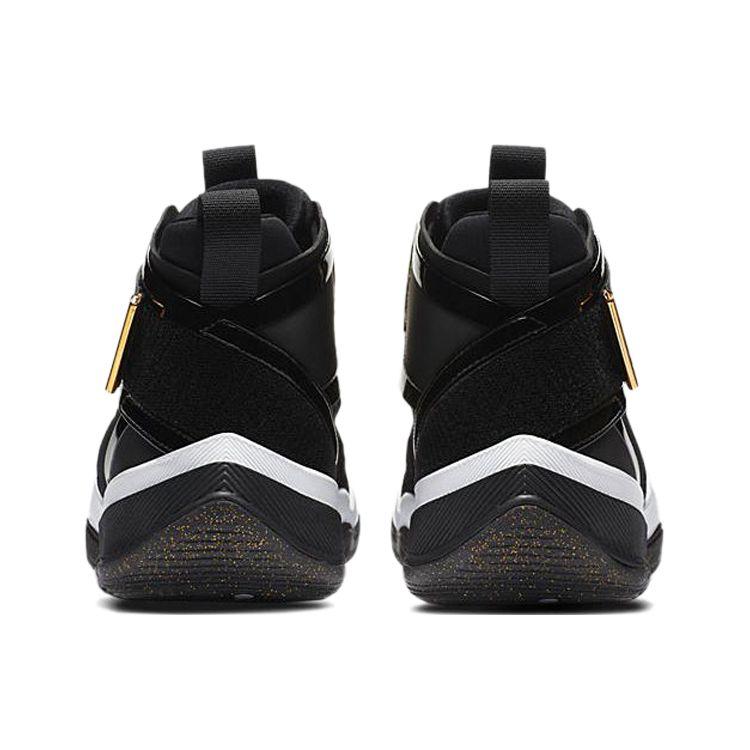 jordan 23 black gold white