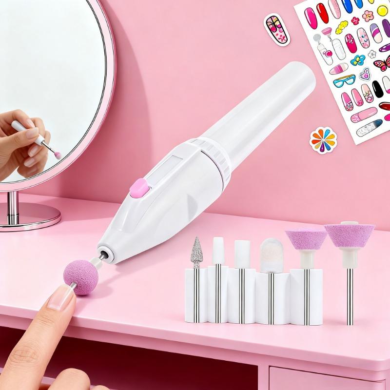 Nail Art Peeling Removing Dead Skin Nail Trimming Nail Polishing Machine Mini Portable Electric Polishing Machine