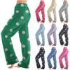 Pantaloni da Donna a Pois, Pantaloni Pigiama Morbidi Casual per il Relax e il Sonno