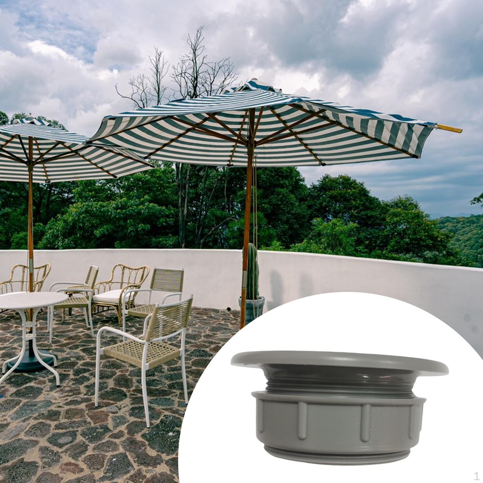 

Набор заглушек для отверстия под зонт в столе, для сада, улицы, серый