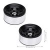 4pcs 1.9'' Aluminium Alloy Wheel Rims Hubs for 1/10 RC Crawler for   SCX10  (White )