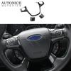 fit For ford Focus Escape Kuga C-Max 3pc Carbon fiber color Steering Wheel Cover