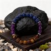 Festive Gifts Lapis Lazuli Amethyst Tiger Eye Beaded Bracelet Natural Fashion Jewelry For Men Women Daily Wear Gift