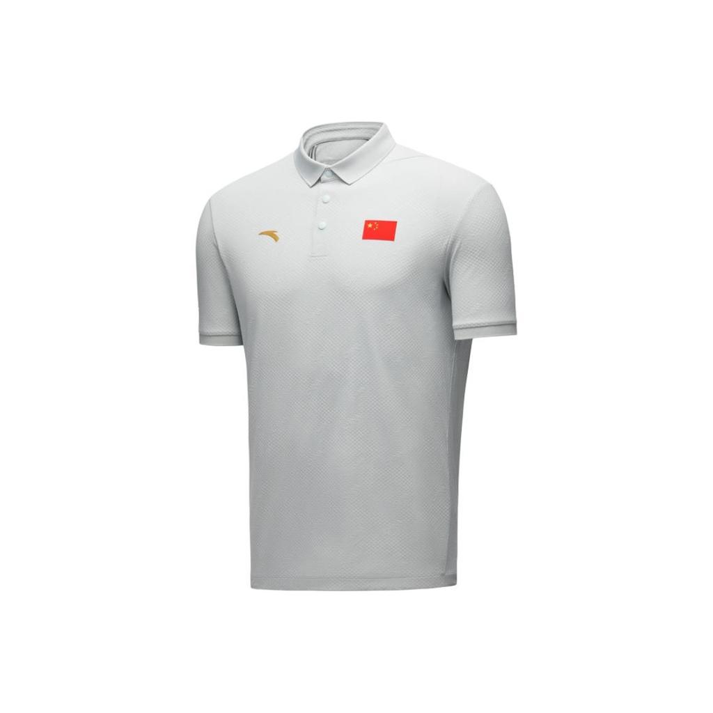 Anta Soft Fashion Versatile Quick-Dry Polo Shirt Men Tops 452520105-1