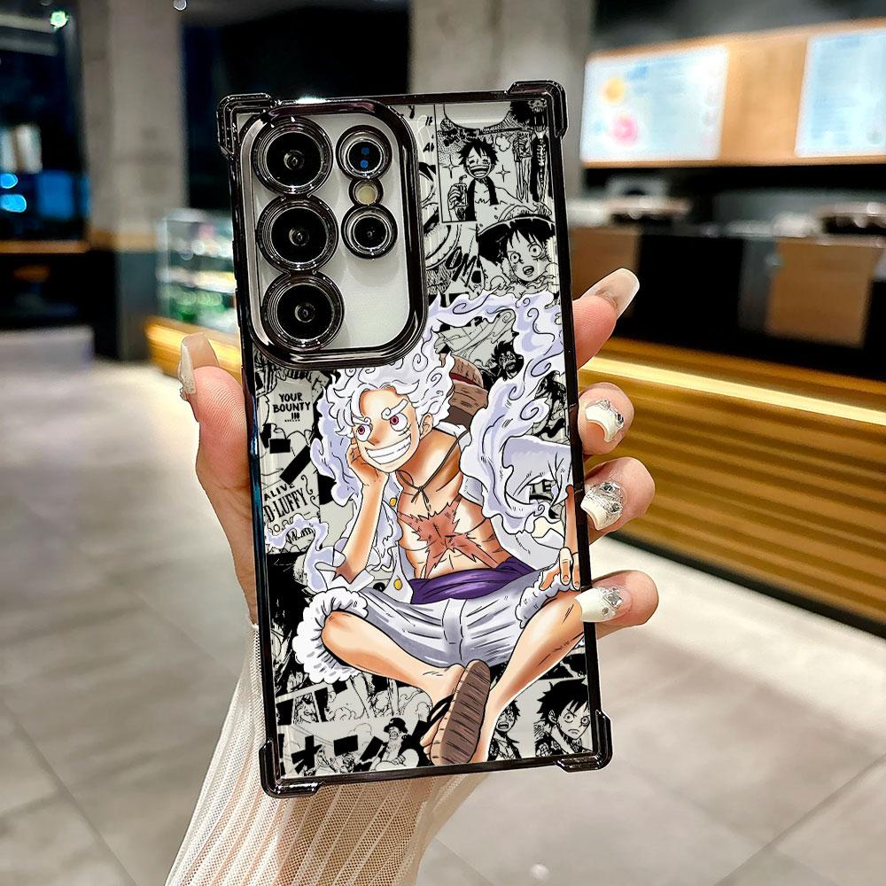 One Pieces Luffy Monkey D Coque For Galaxy S26 Ultra Phone Case For Samsung S26 S25 S24 S23 S21 Ultra S20 FE S25 Plus Soft Cover