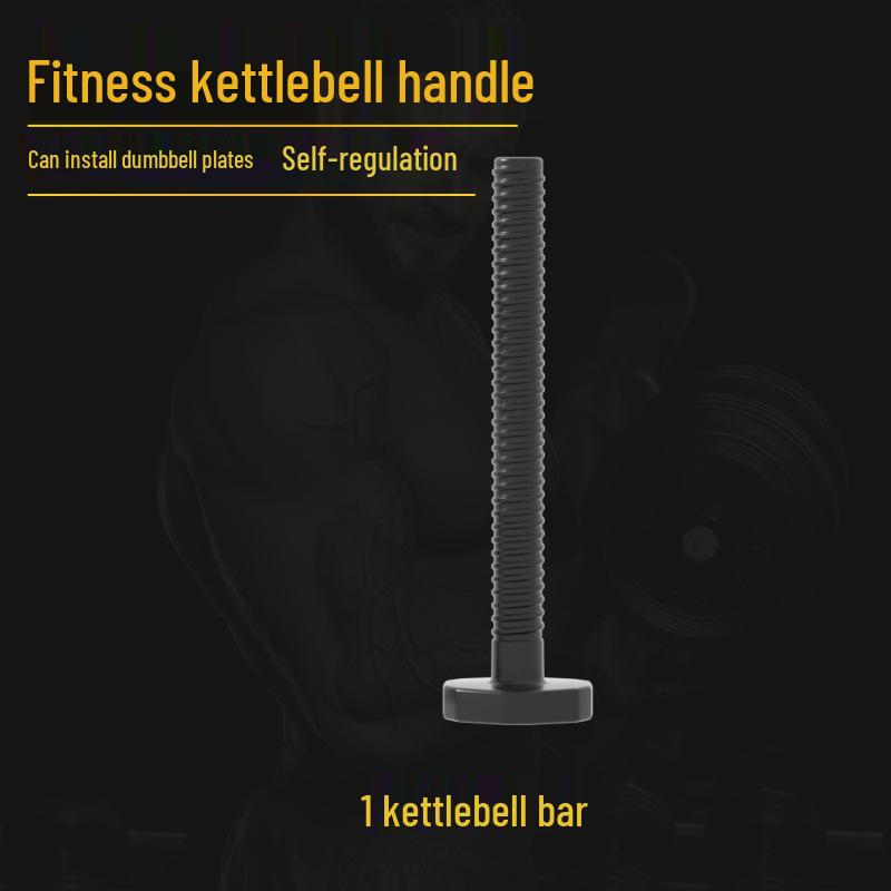 Adjustable Kettlebell Handle & Dumbbell Stand for Home Fitness
