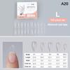 100Pcs/Box Matte Fake Nails No Polishing Press On False Nails Medium Short Design High Matt Soft Gel Nail Tips For Extension