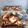 Tribal Wolf Spirit Decor Set Multiple Sizes Kid'S And Adults' Bedroom Exquisite 3Pc Bedding Set, Gift