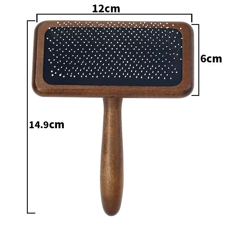 Dog Comb Wooden Dogs Brush Pet Hair Remover Dog Grooming Brush for Pet Hair Knot Opening Massage Cat Brushes Pet Accessories