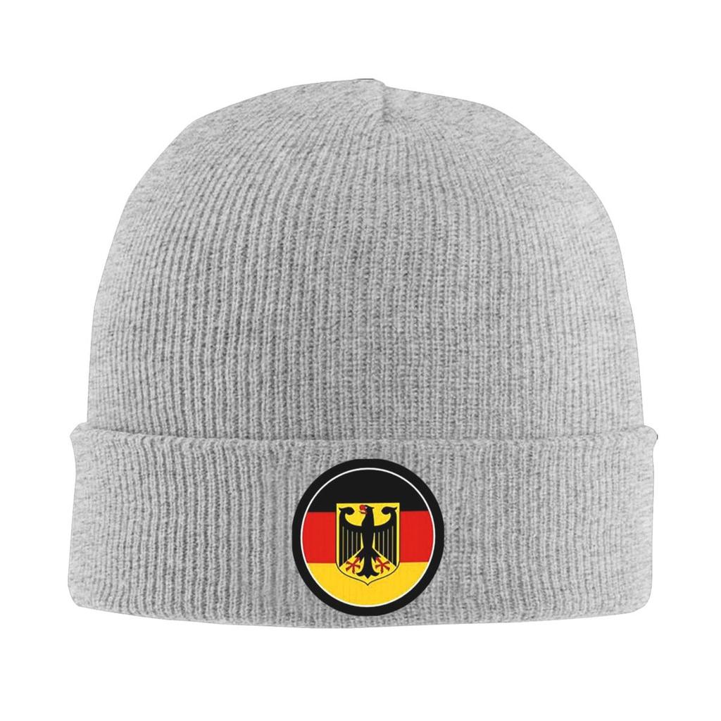 German Coat Of Arms Empire Flag Warm Knitted Cap Fashion Bonnet Hat Autumn Winter Outdoor Beanies Hats for Men Women Adult