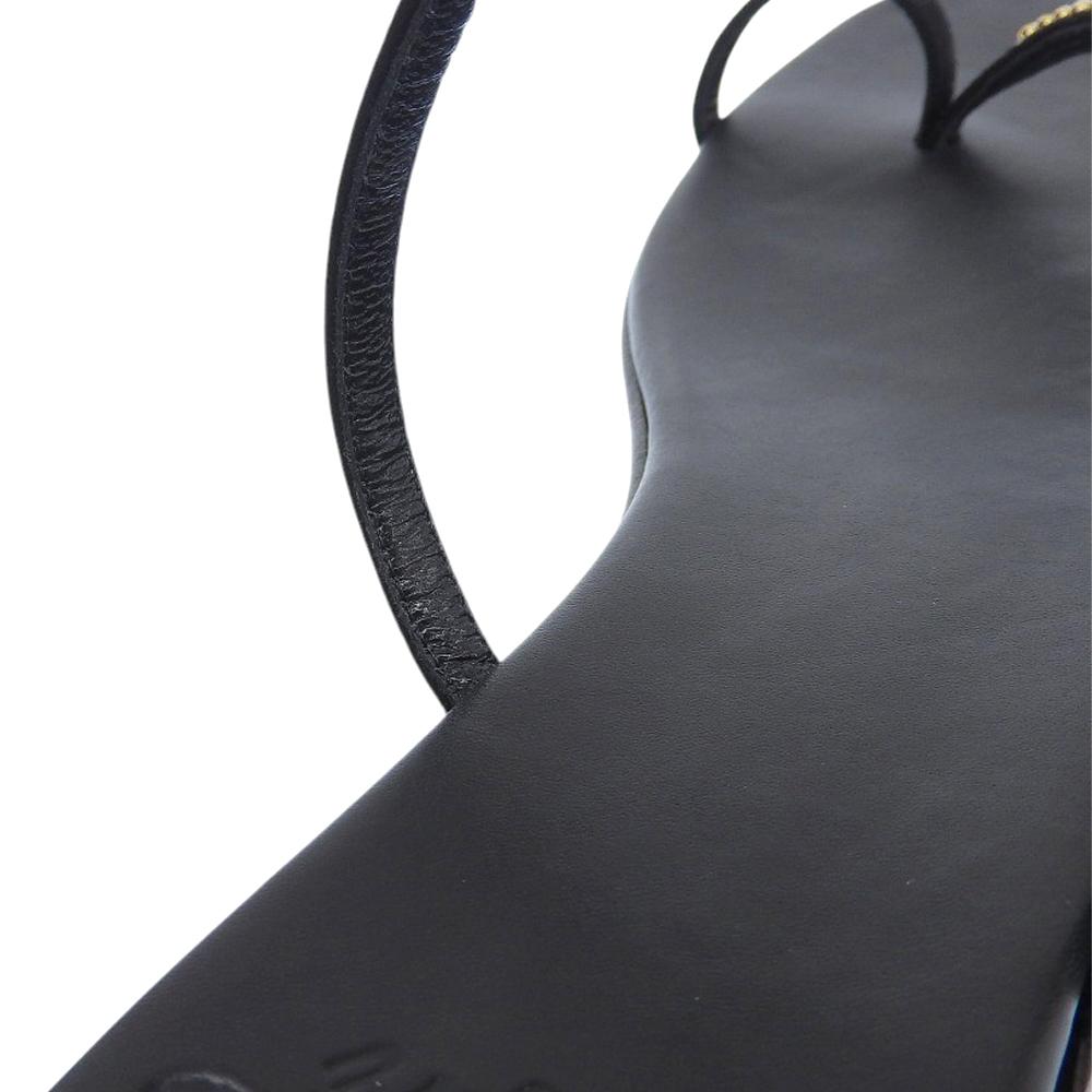 il Sandalo of Capri Beautiful beaded sandals and pumps for women, black, size 38 shoes 38 blackUsed